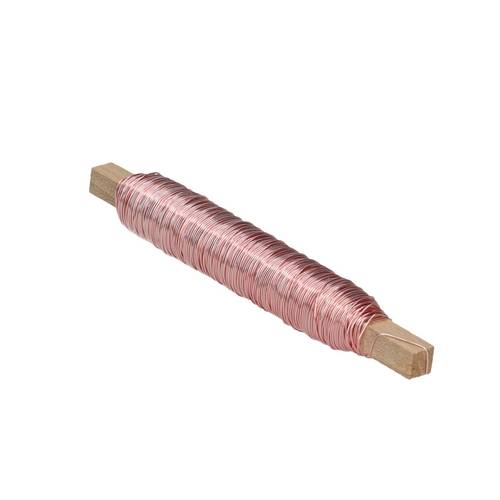 Kupferdraht rosa 0,5mm 100gr