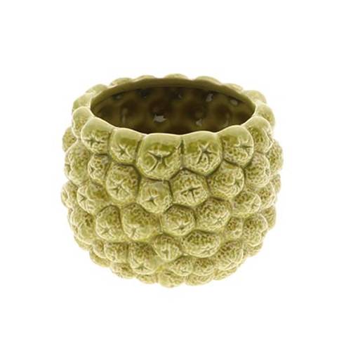 Keramik Übertopf Frutti grün D16.5cm H13cm