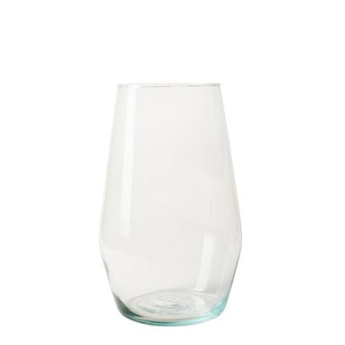 Glas Vase Hubert D17 H28.5cm