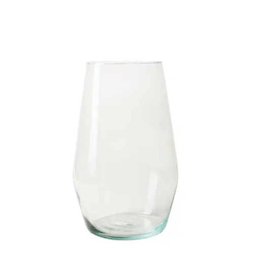 Glas Vase Hubert D17 H28.5cm