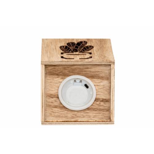 Kunstpflanze mit LED-Beleuchtung mix 08x08x18cm