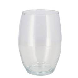 Glas Vase Bauchoptik D14cm H20cm