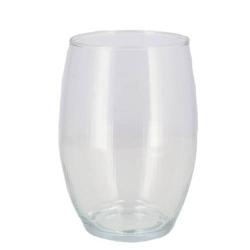 Glas Vase Bauchoptik D14cm H20cm
