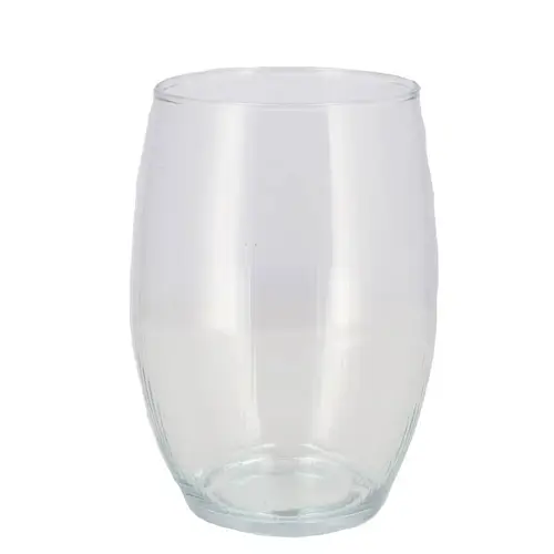 Glas Vase Bauchoptik D14cm H20cm