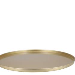 Metall Teller gold Majestic 46x02cm 