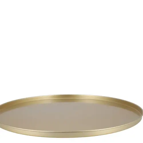Metall Teller gold Majestic 46x02cm 