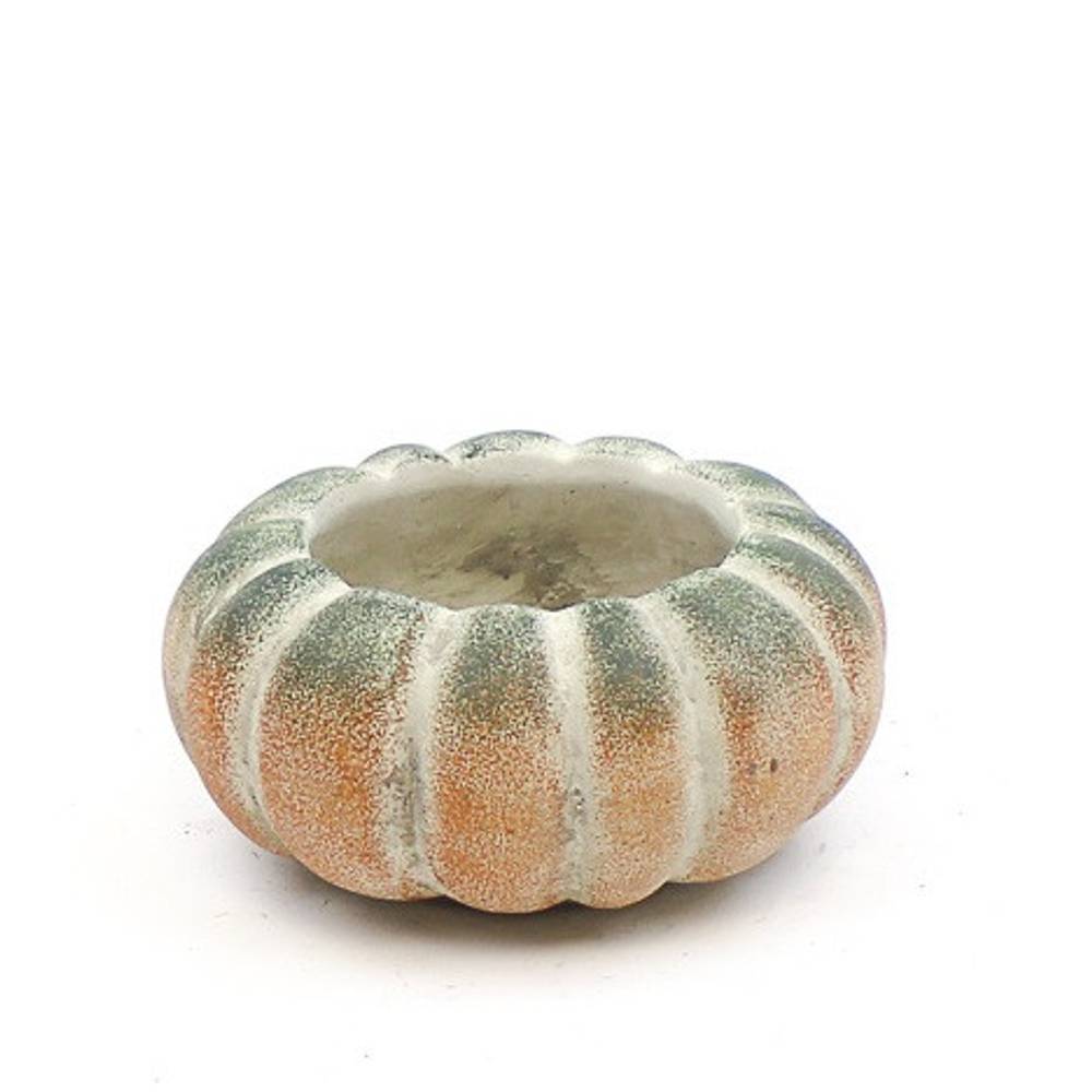 Übertopf Kürbis D21cm H10cm