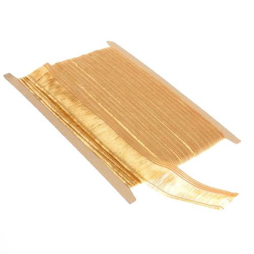 haarfransen gold selbstklebend 4cm 25m