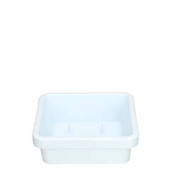 Kunststoff Schale weiss 10x03.5cm 