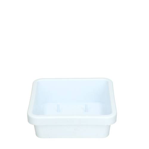 Kunststoff Schale weiss 10x03.5cm 