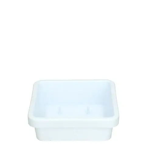 Kunststoff Schale weiss 10x03.5cm 