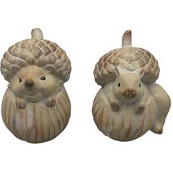 Eichhörnchen/Igel S/2 D09cm H12cm