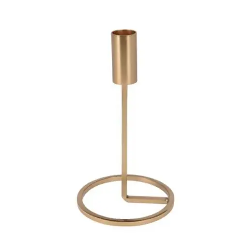 Kerzenständer gold H19cm 