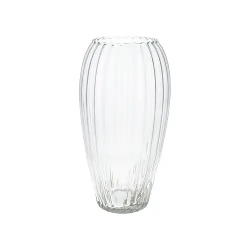Glas Vase Osira D09cm H26cm