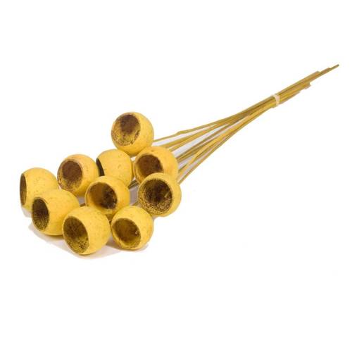 Bell Cup auf Stab gelb