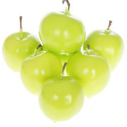 Apfel grün mint Wachs D5cm