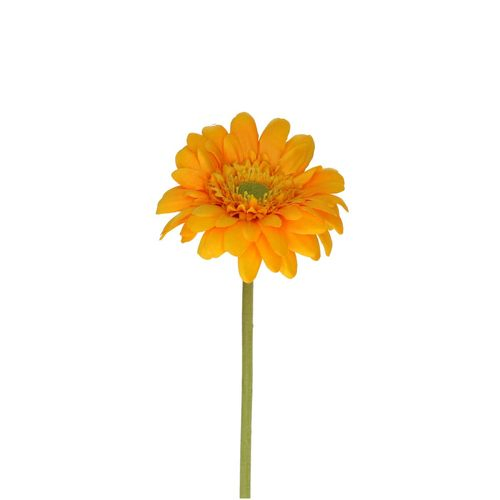 Seiden Gerbera gelb L55cm