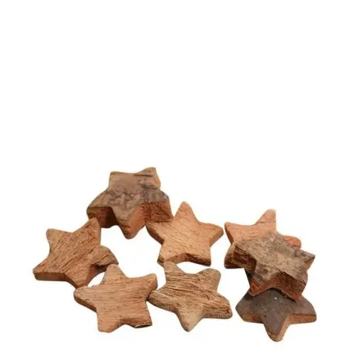 Kokonuss Stern natur D04.5cm x100