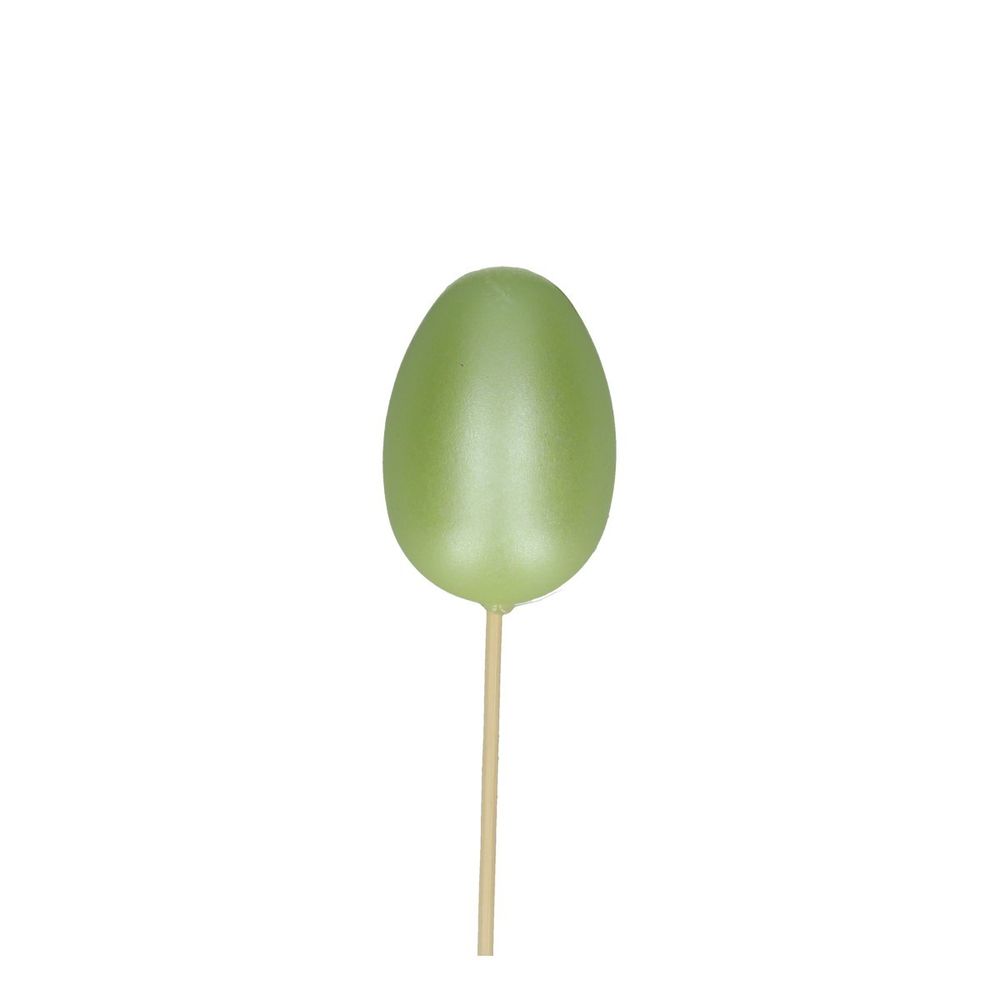Ei auf Stab Perle lime D06cm l50cm