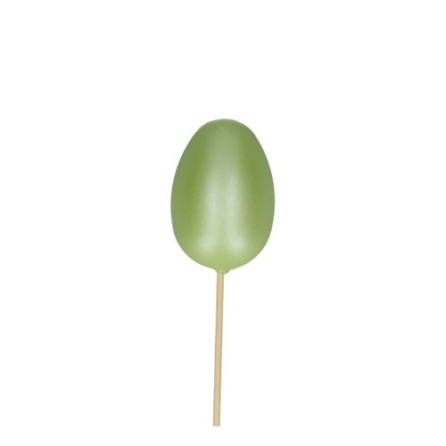 Ei auf Stab Perle lime D06cm l50cm