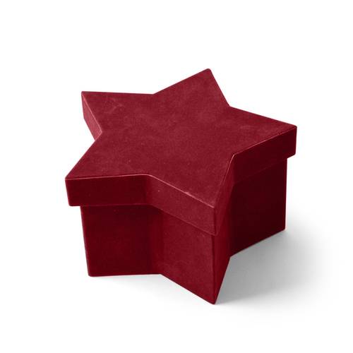 Hatbox Noëlle rot 16x10.5x09cm