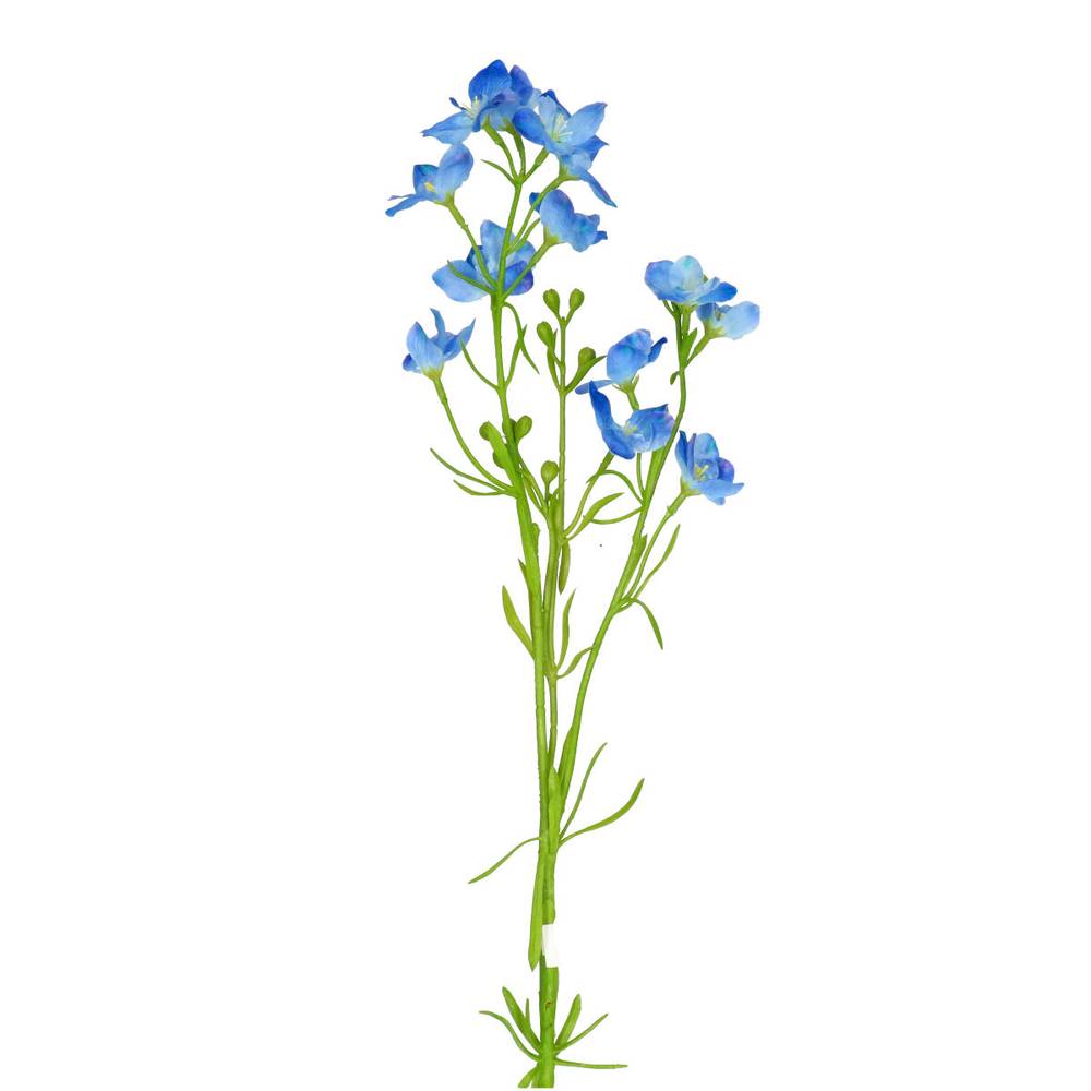 Seiden Delphinium  hell blau L85cm