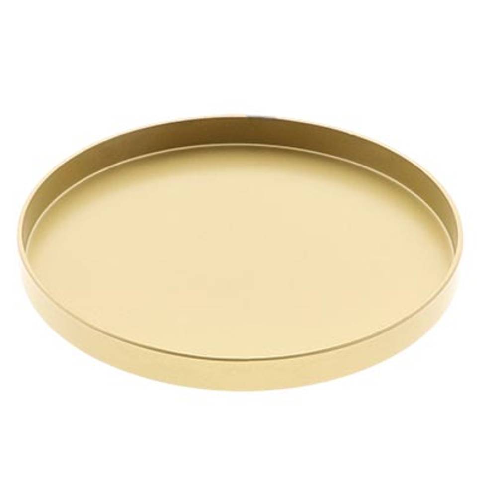 Melamine Teller gold D22cm H02cm