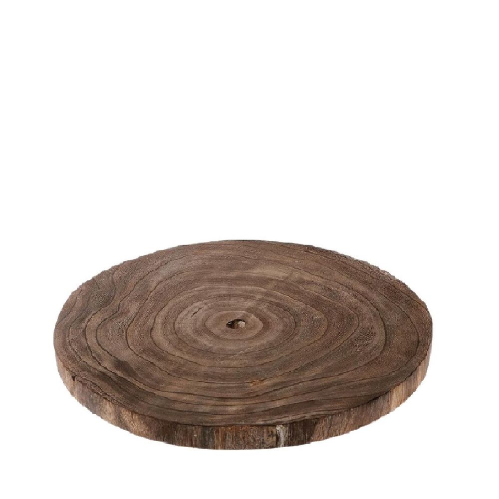 Trocken Scheibe Appolonia dunkel braun D38-40cm
