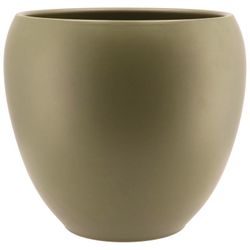 Keramik Übertopf Vinci olivgrün D31cm H28cm