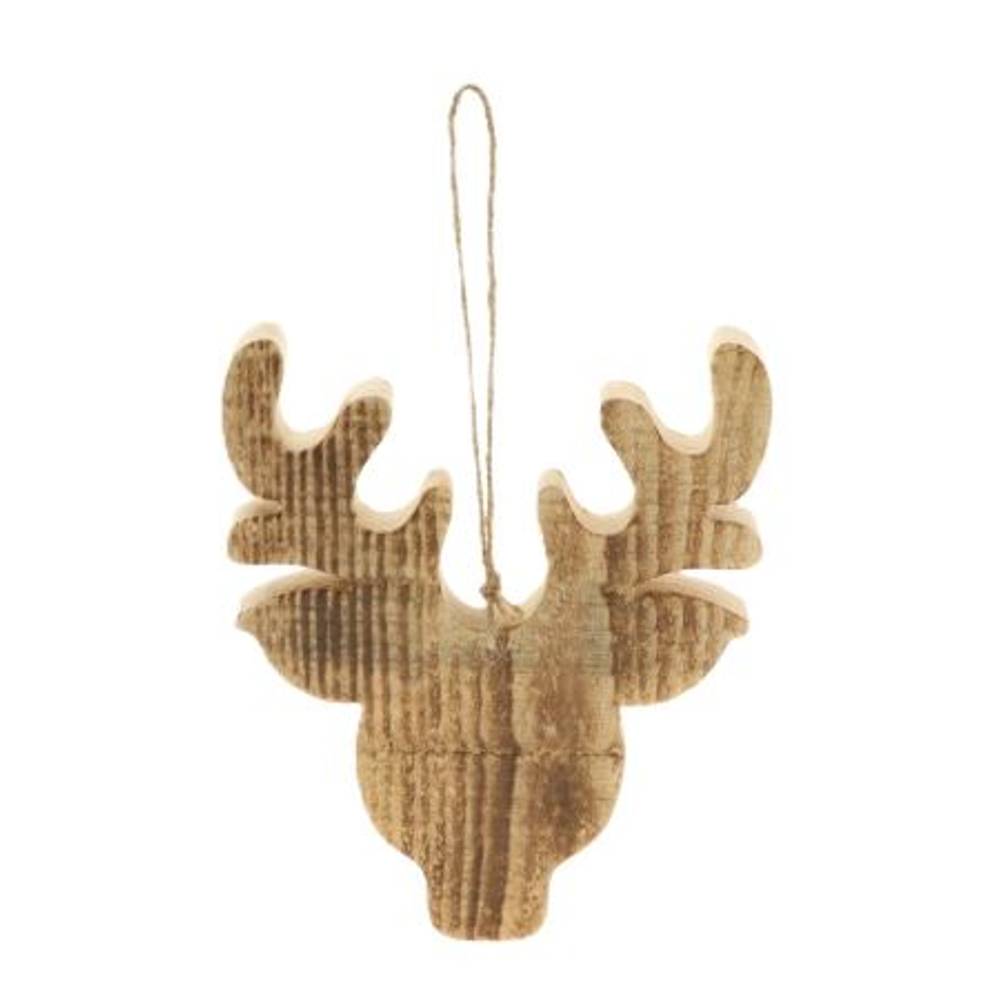 Hänger Hirsch natur D20cm H20cm