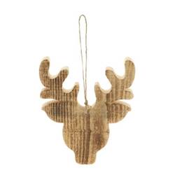 Hänger Hirsch natur D20cm H20cm