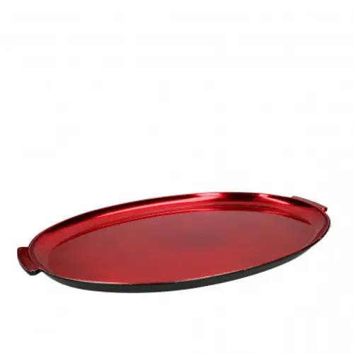 Melamine Schale rot 38x31x02cm