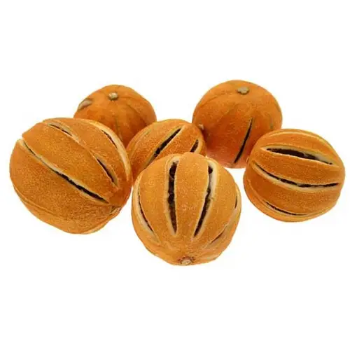 Trocken Apfelsinenfrüchte orange D04cm 200gr