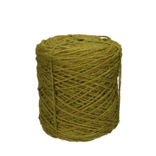 Flachsseil grün D3mm 1kg