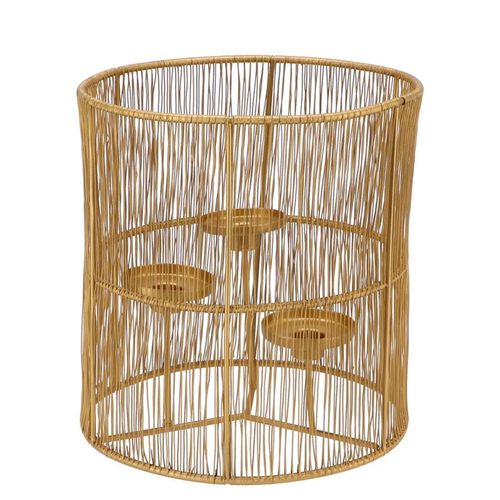 Teelichthalter Ariana 3 L Gold