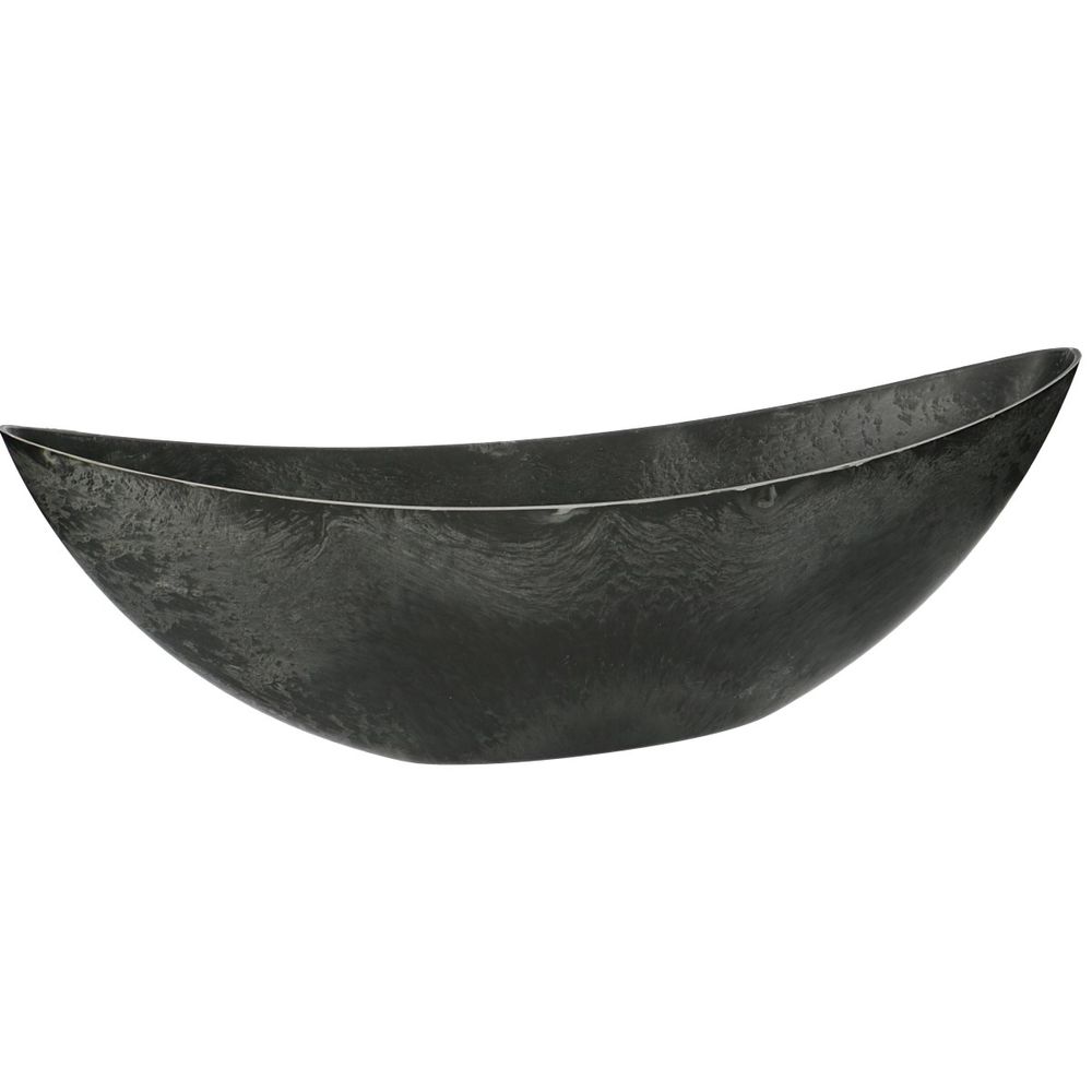 Melamine Boot grau 55x14x18cm