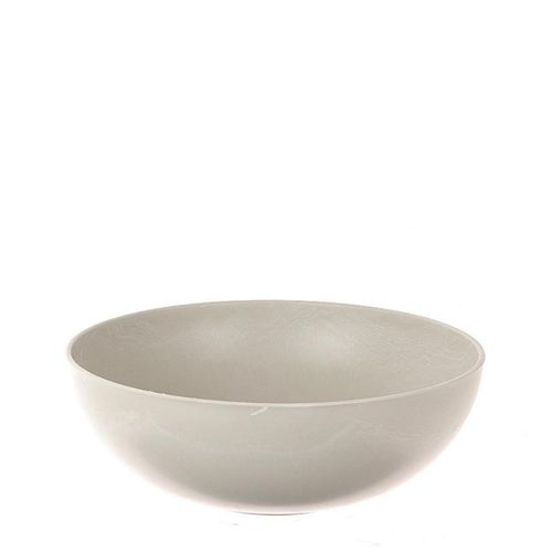 Melamine Schale hellgrau D25cm H9cm