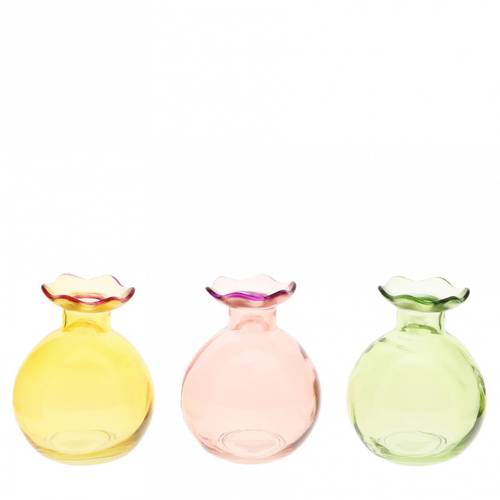 Glas Vase Blossie mix D09.cm H11cm