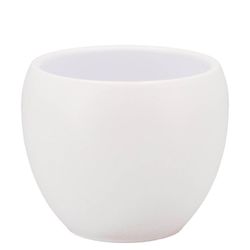 Keramik Übertopf Vinci weiss matt D14cm H11cm
