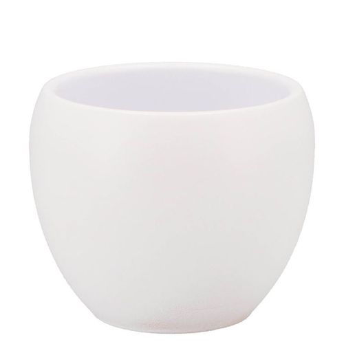 Keramik Übertopf Vinci weiss matt D14cm H11cm