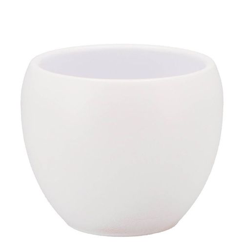 Keramik Übertopf Vinci weiss matt D14cm H11cm