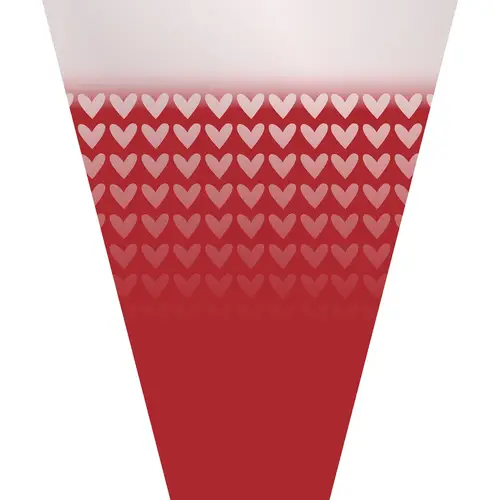 Tüte Desire rot PCR 50x35x10cm x50