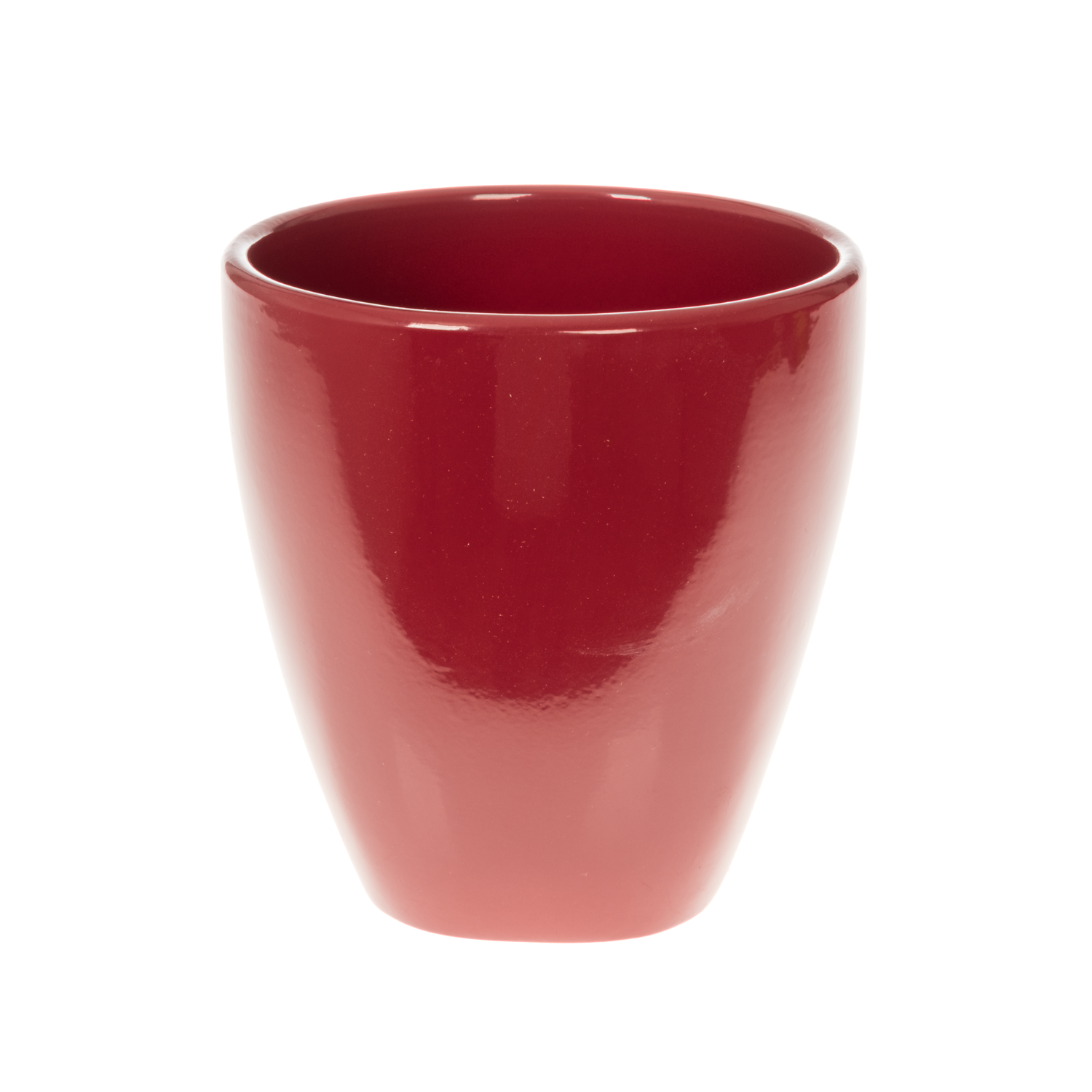 Keramik Orchidee Übertopf Odense d.rot D13cm H14cm