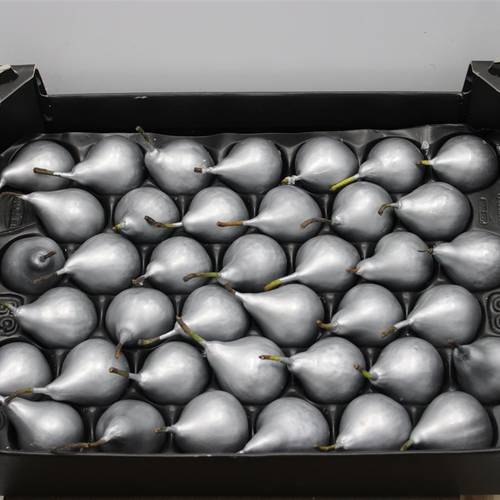 Birne silber Wachs D4cm
