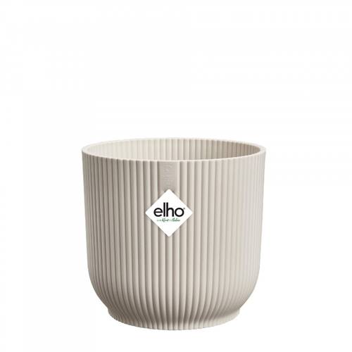 Kunststoff Übertopf Vibes creme D14cm H13cm