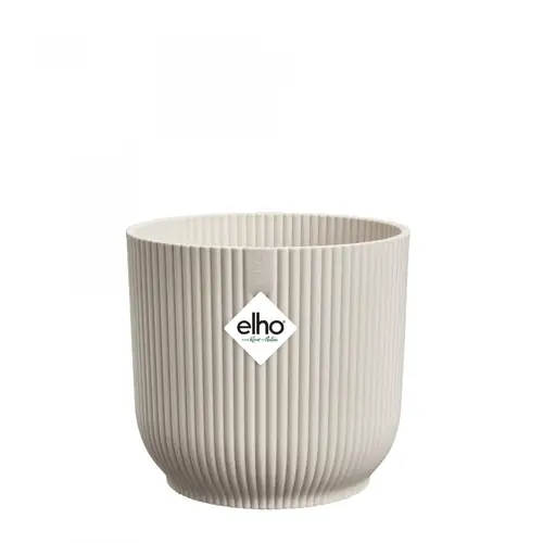 Kunststoff Übertopf Vibes creme D14cm H13cm