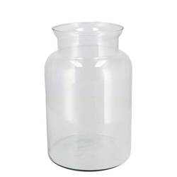 Glas Vase Milchkanne D19cm H30cm