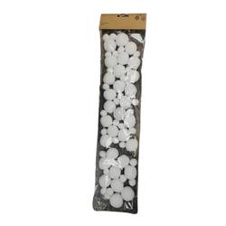 Girlande Schneekugel weiss 220cm