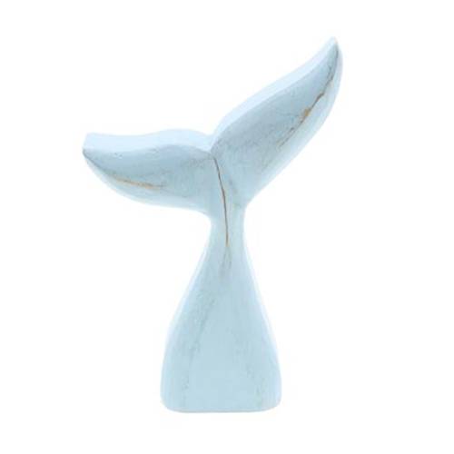 Walflosse blau D17cm H25.5cm