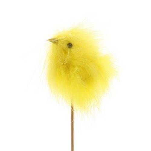 Küken auf Stab gelb L50cm 08cm